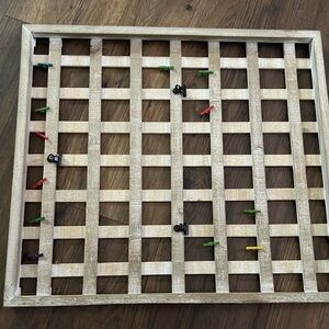 Wood multiple picture frame
